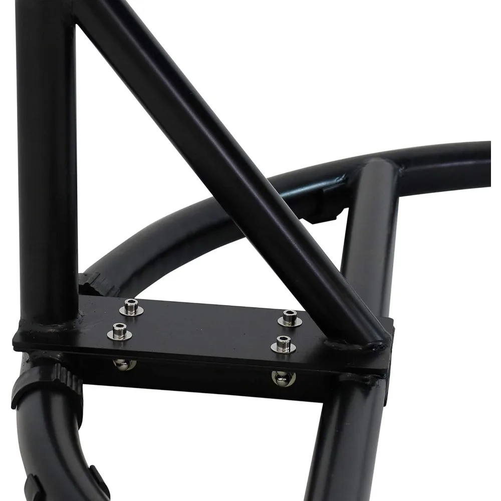 Aço U-Shape Hanging Egg Chair Stand, interior e exterior, 330-Libra Capacidade de peso, 76 polegadas de alta