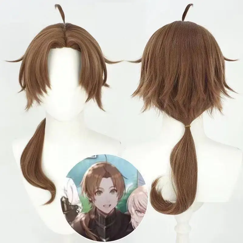 Anime Cos Wig, Easy To Style Wig for Comic Con, 2D Character Cosplay Costume Accessory