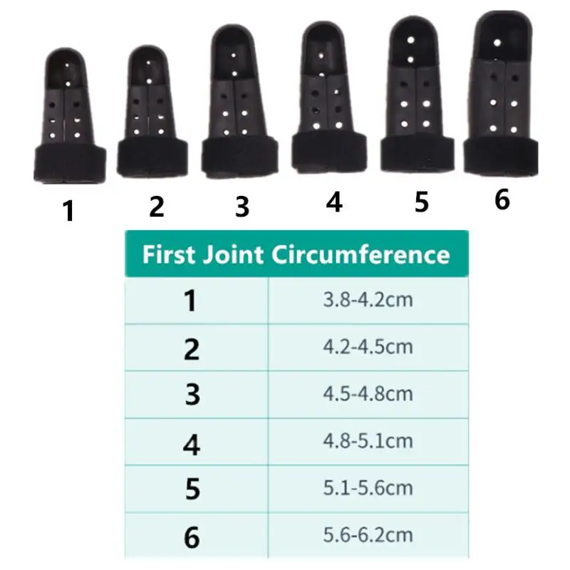 

Black Finger Splint Brace Adjustable Finger Support Protector For Fingers Arthritis Joint Finger Injury Brace Pain Relief
