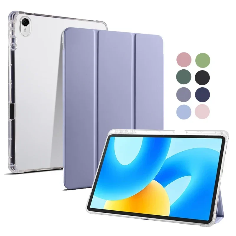 

Чехол для Huawei MatePad 11.5 11 5 с держателем для карандашей, откидная подставка, задняя магнитная крышка из ТПУ для Huawei MatePad 11.5 2023, чехол