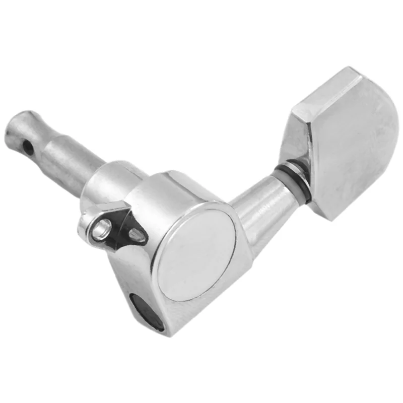 

Y67A-120 Pieces Silver Acoustic Guitar Machine Heads Knobs Guitar String Tuning Peg Tuner(60 For Left + 60 For Right)