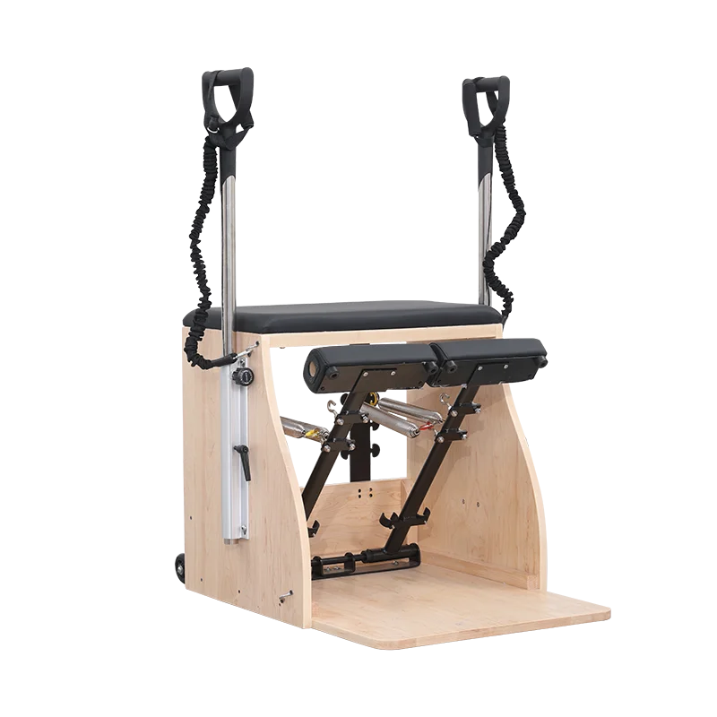 

Деревянное кресло для пилатеса — регулируемая и удобная емкость 150 кг.