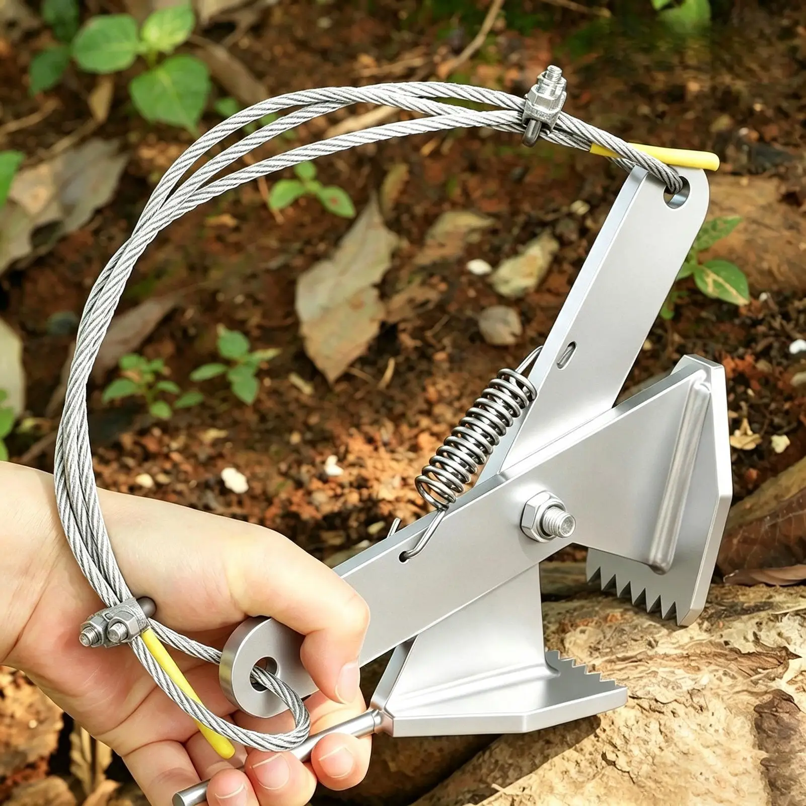 Stump Puller Ergonomic Heavy-Duty Manual Metal Anti-Slip Extractor Gardening Wood Post Root Puller For Planting Landscaping