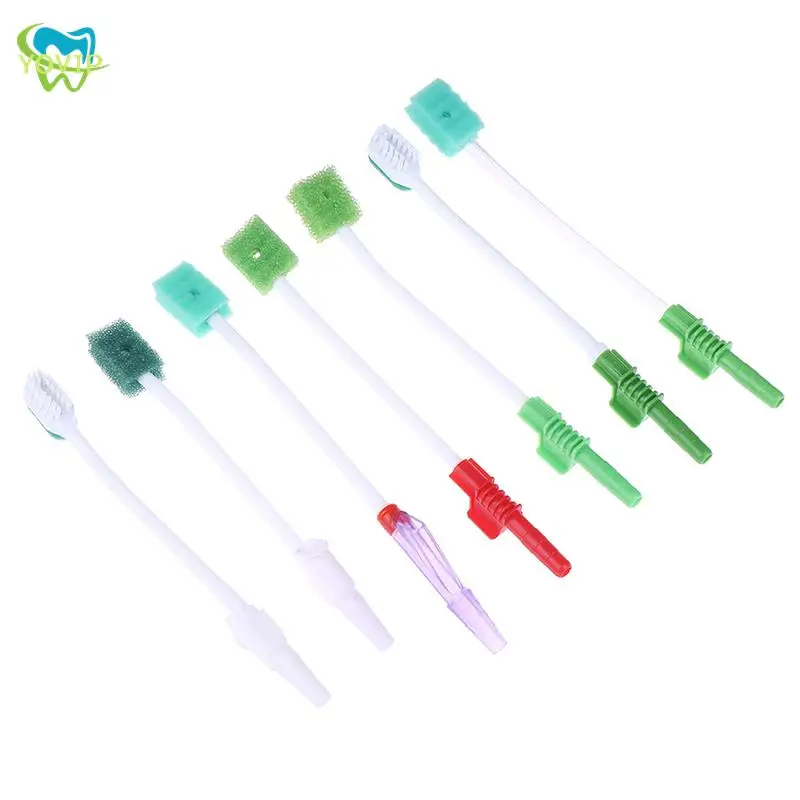 Disposable Medical Sponge Toothbrush ICU Suction Swab Oral Care Single Use Suction Toothbrush System Oral Hygiene