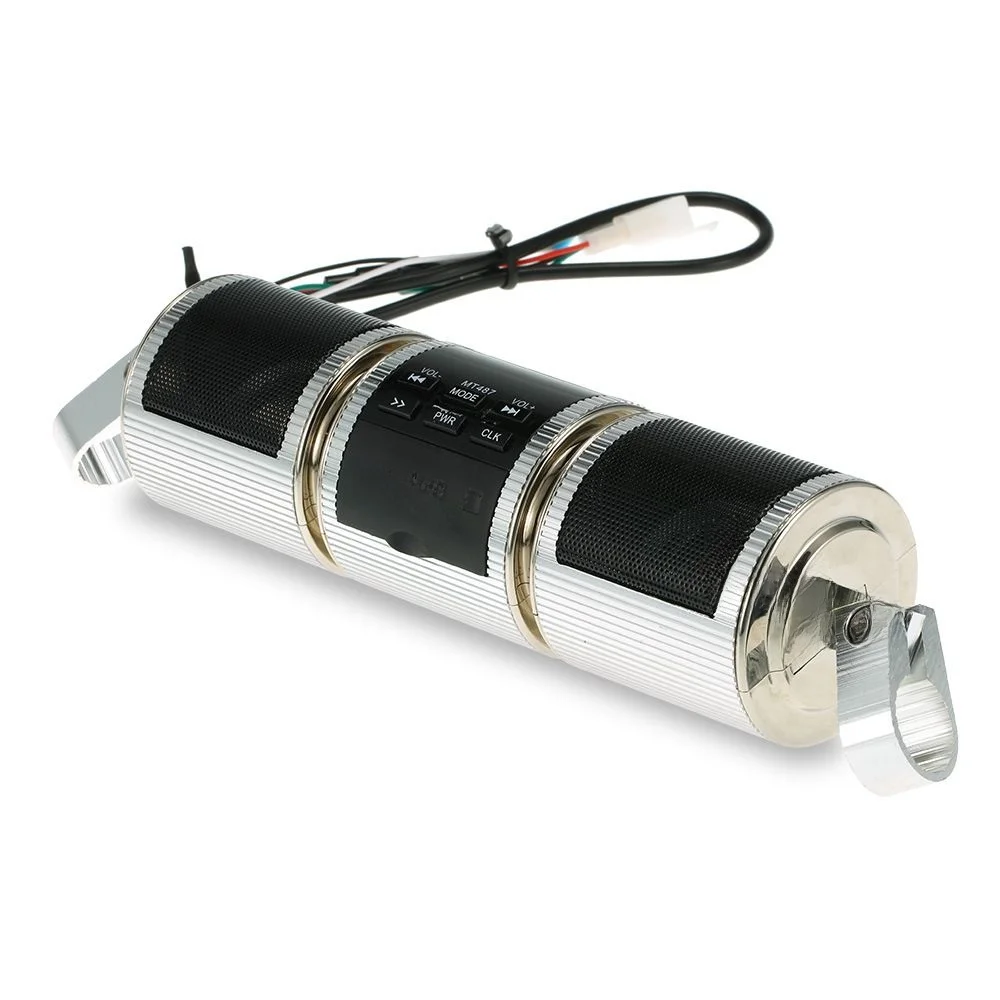 

High Power Waterproof Motorcycle Audio System USB MP3 Player FM Radio Bluetooth Modified Sound Quality Large Power Bluetooth