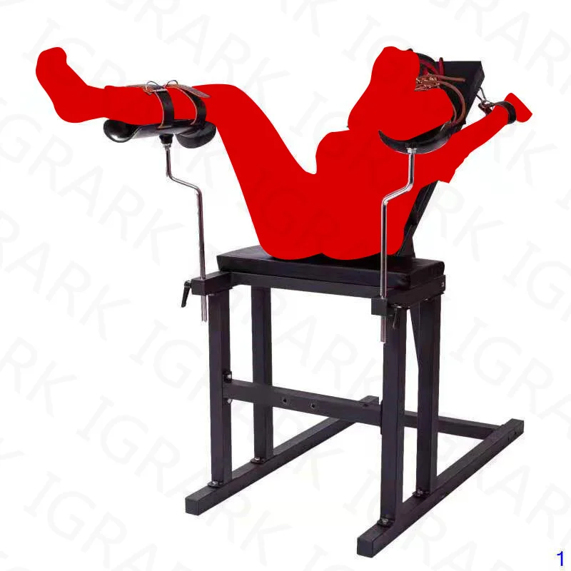 Adult Games Sex Party Hotel Sex Chair BDSM Bondage Furniture Slave Bondage Chair Sex Toys for Couples Lower Body Training Props