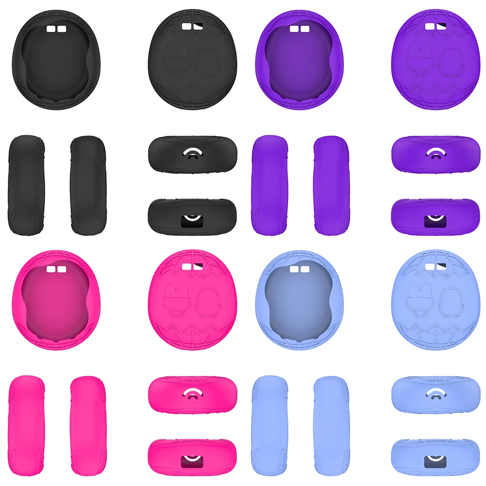 Silicone Case for Tamagotchi Uni Waterproof Protective Cover with Lanyard Anti-Scratch Protective Skin Sleeve Shell Accessories