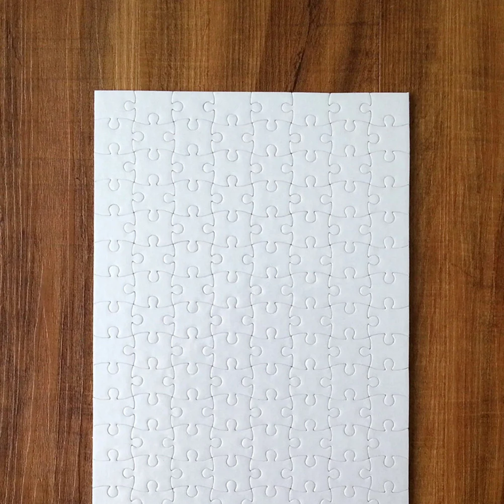 5 pçs a4 quebra-cabeça de papel em branco diy para desenho pintura crianças adultos arte criativa artesanato atividade jogo quebra-cabeça