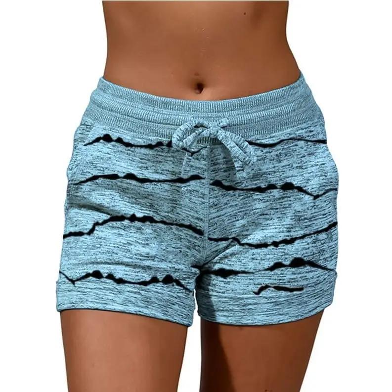 Shorts monocromáticos minimalistas para mulheres, shorts de praia casuais, soltos personalizados, calças de casa, shorts havaianos, novos, verão, MA5, 2022