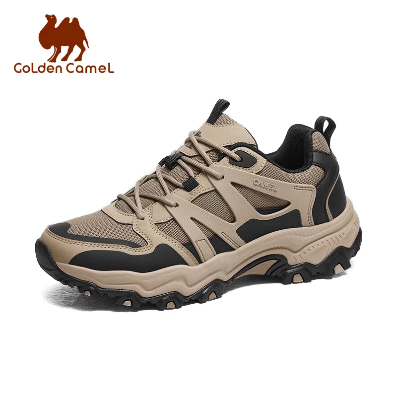 

GOLDEN CAMEL Men's Hiking Shoes Professional Waterproof Mountaineering Trekking Sports Shoes for Men Non-slip Wear-resistant