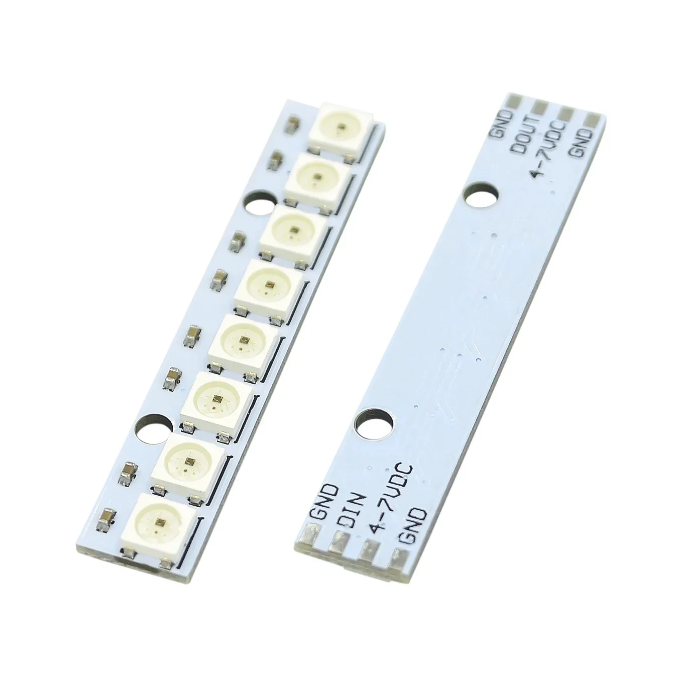 10PCS/LOT 8 channel WS2812 5050 RGB LED lights built-in full color-driven development board