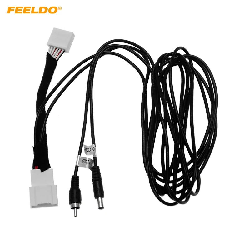 

12Pin Reverse Backup Camera Features Extended Wiring Harness Adapter For Mazda3/Mazda3 BM/Axela(2013~2017) OEM Factory Stereo