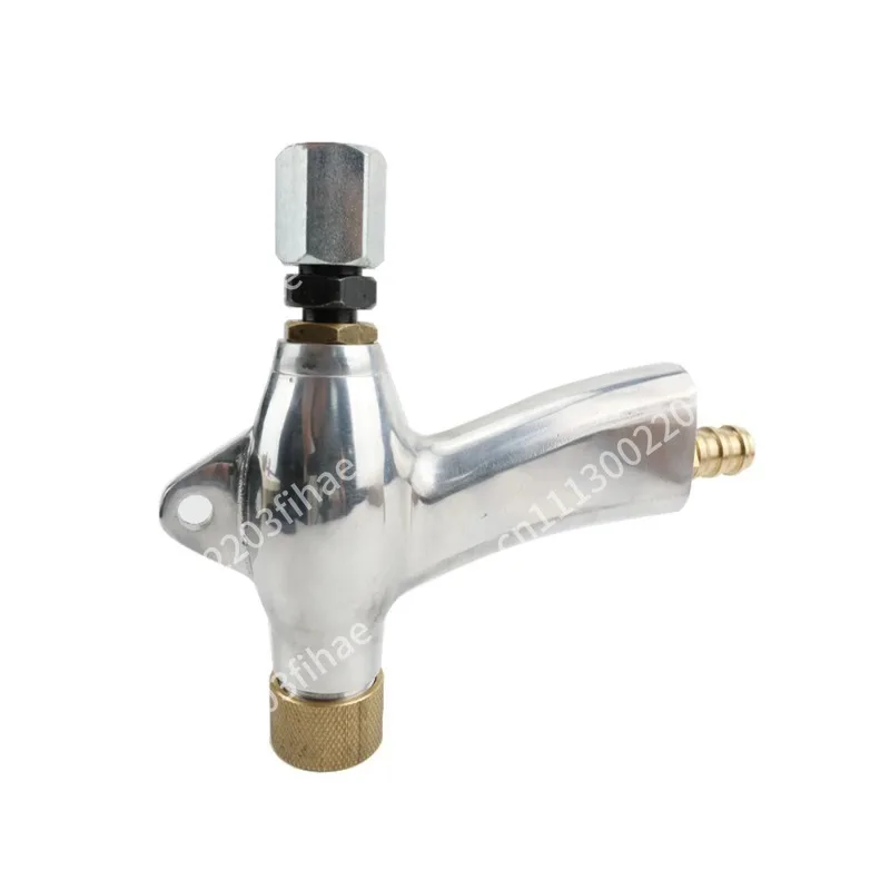 Pneumatic sandblasting tool set, suitable for sandblasting box 6/8mm aperture ceramic nozzle