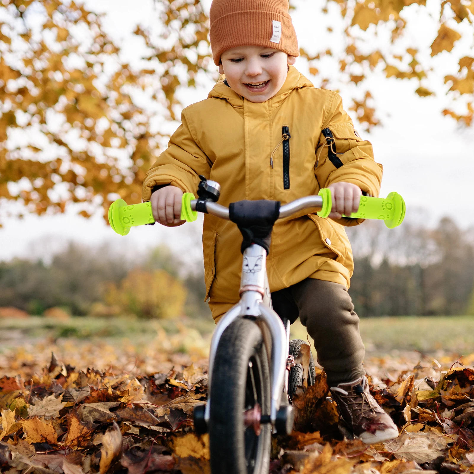 

Bicycle Grip Blue Kids Grips Bike Accessories for Handlebar Cycling Equipment Toddler