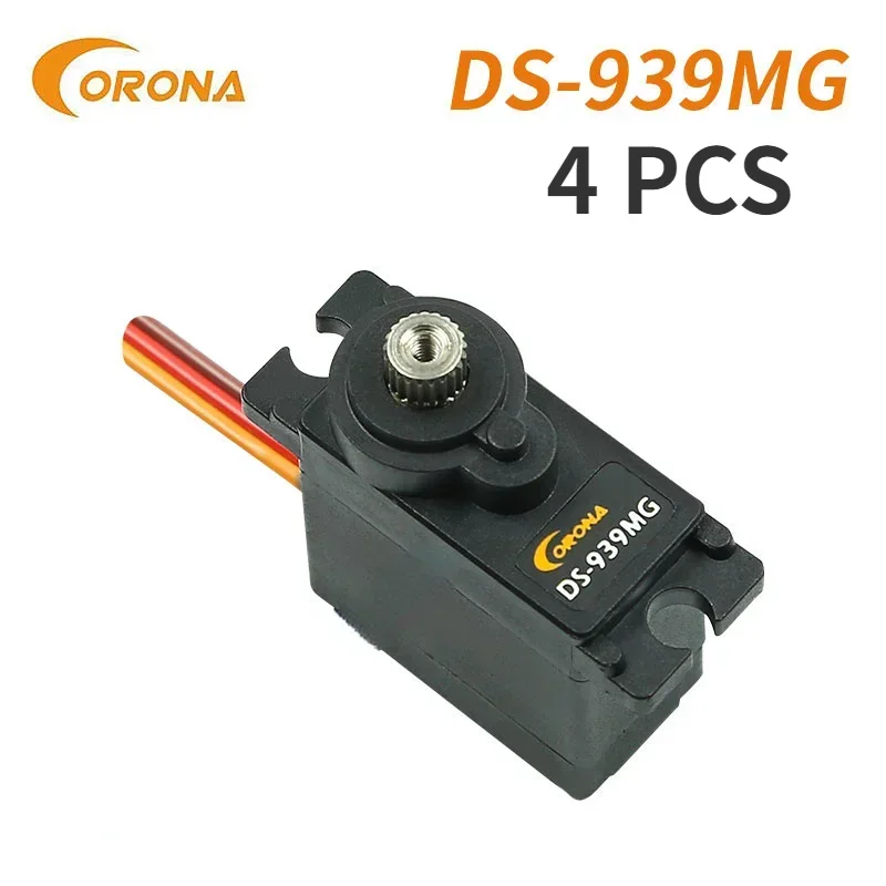 Servo Digitale Mini Corona DS939MG 2.8kg 0.12sec 12.5g con Ingranaggi in Metallo per Hobby, Robotica, Educazione, Auto Industriali e Aerei