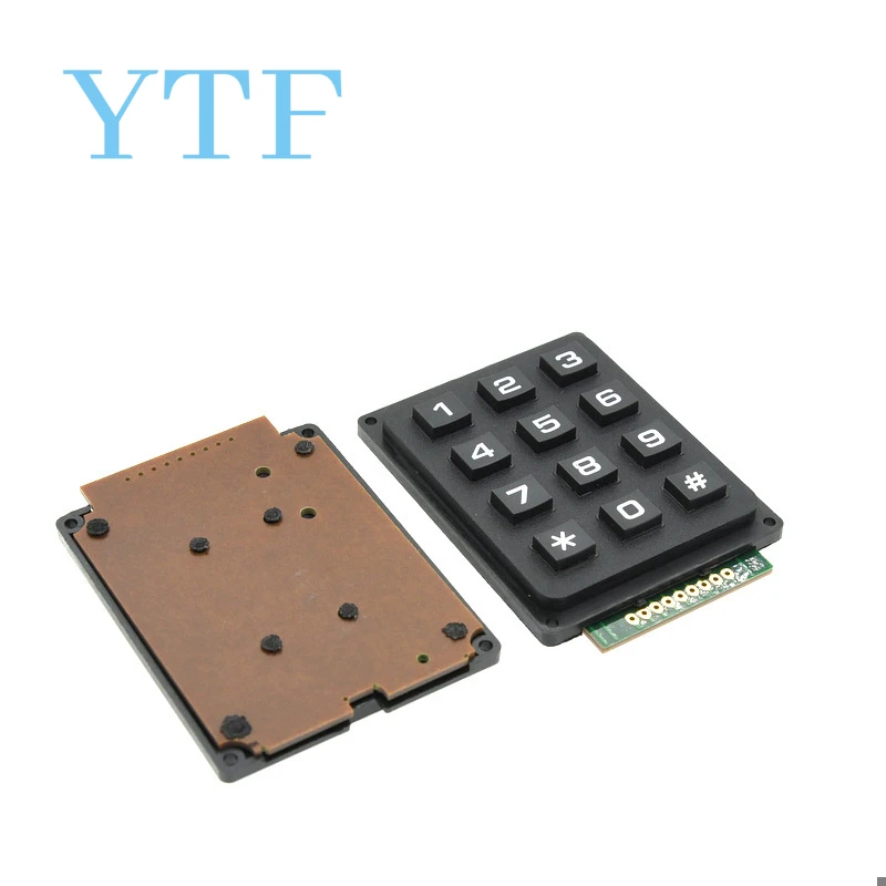 3*4 4*4 Matrix Switch Keyboard Keypad Array Module ABS Plastic Keys 4x4 3x4 12 16 Key Button Membrane Switch DIY Kit forArduino