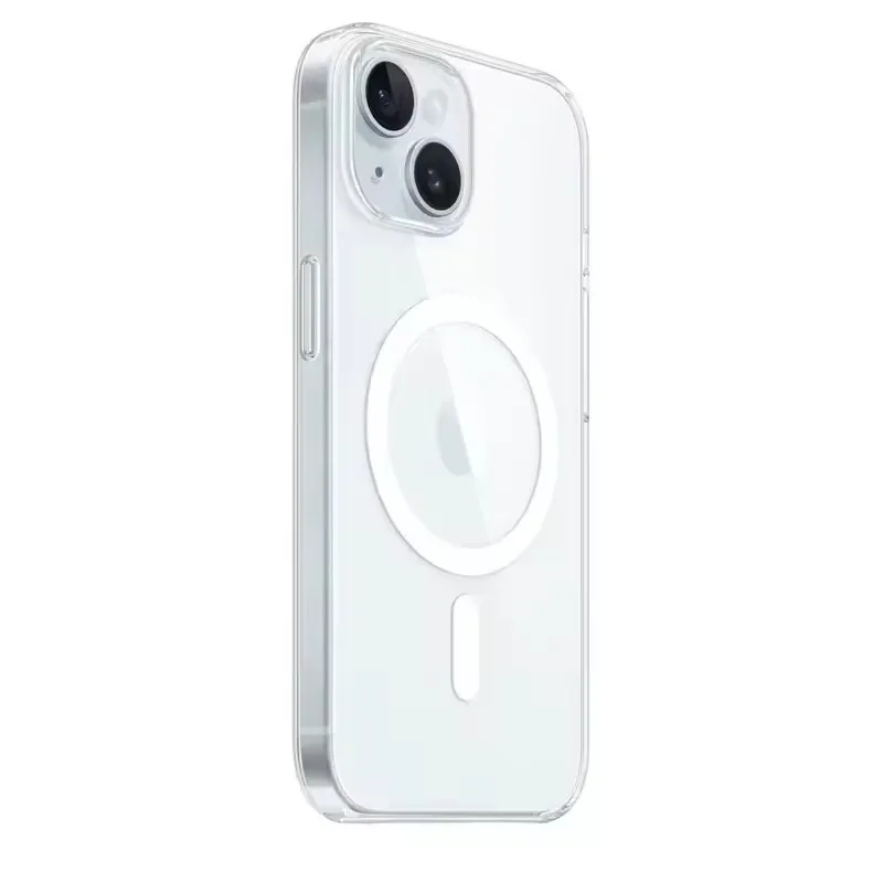 

Magnetic Original Clear Case for IPhone 17 16 15 14 13 12 11 Pro Max Plus Mini Air Funda for Magsafe Silicone Transparent Cover