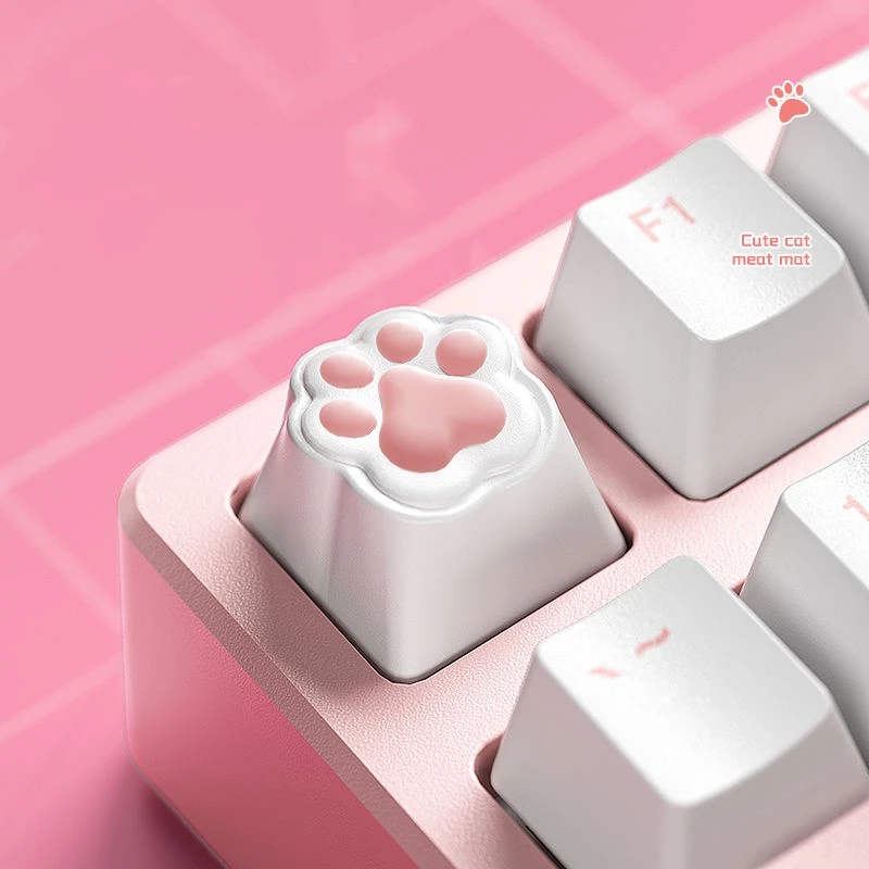 ZIFRIEND-Capuchons de touches patte de chat mignons pour clavier mécanique, aucun interrupteur MX, bricolage personnalisé, capuchons de touches en