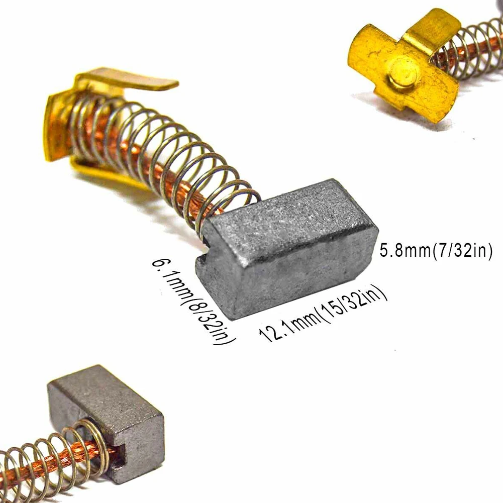 Imagem -06 - Substituição de Escovas de Carbono dos Peças para Bosch Gds 18 V-li Gds 144 V-lee Gdr 18 V-li Escovas de Carbono 609 199 169 2561801 Peças de