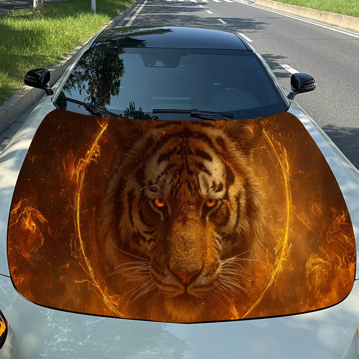 Majestic Flaming Ti…