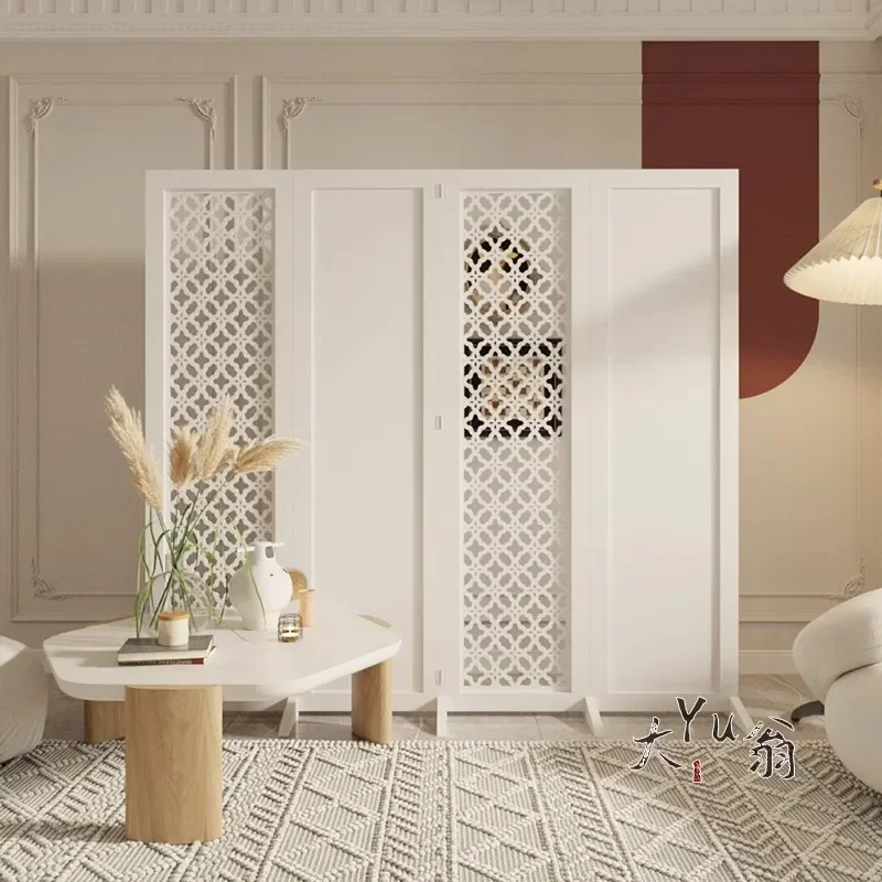 Xiaohongshu الإنترنت المشاهير كريم شاشة التقسيم غرفة المعيشة مدخل الديكور طوي انسداد المحمول مكتب بسيط #2