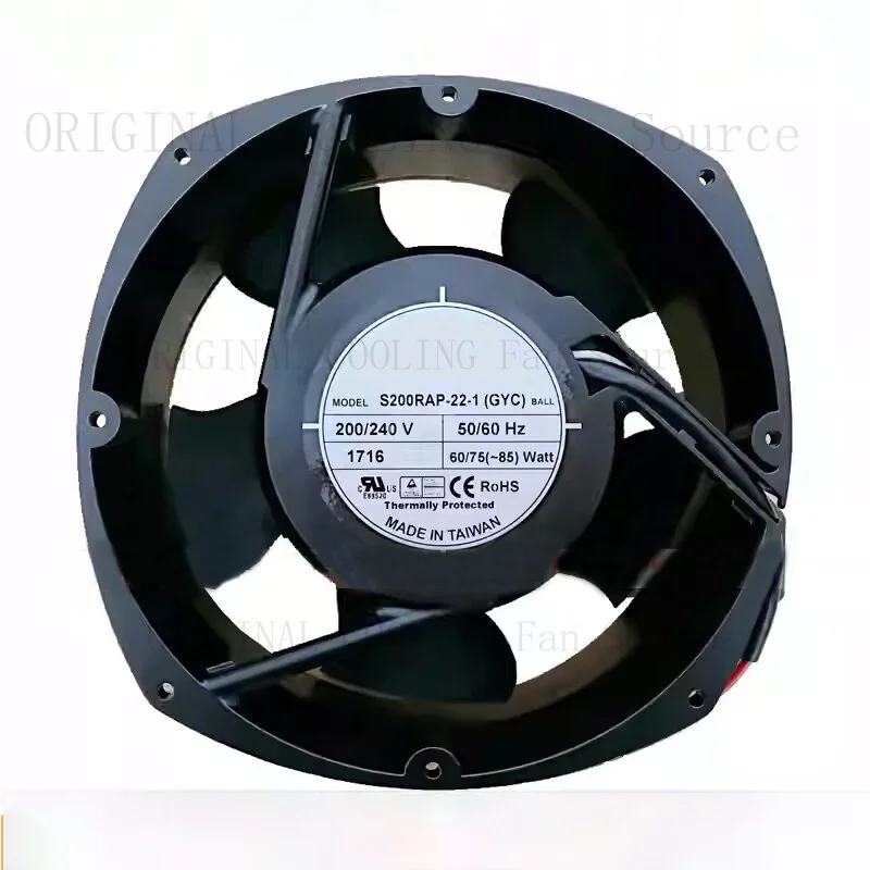 HH For SINWAN S200RAP-22-1 220V 22072 for Optoelectronic Equipment Cooling Fan