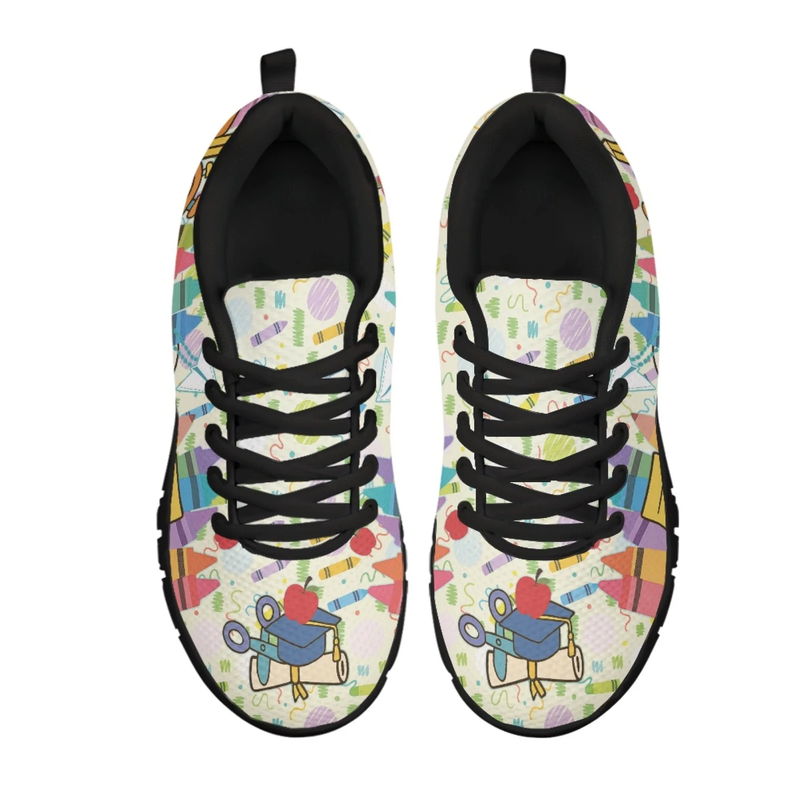 Coloranimal School Stationery Women Fitness Sneakers for Walking and Standing Soft Women Running Walking Shoes for Outdoor