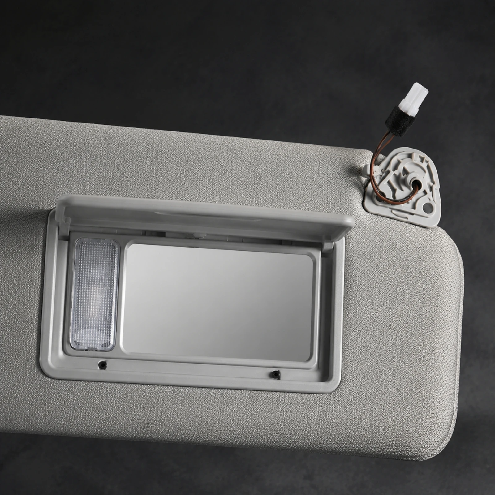 OEM 96401-EZ70B Sun Visor Solid Gray Finish Vehicle Titan Sun Visor Car Accessory Long-Lasting Long Lifespan