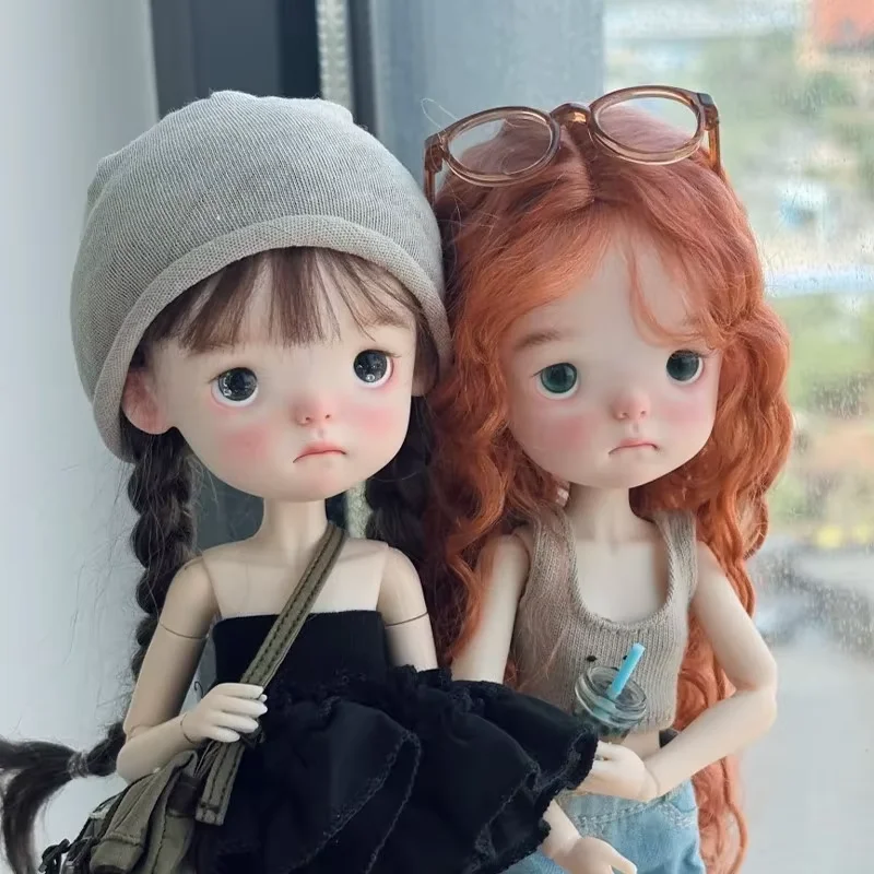 

Новая кукла BJD New2026, масштаб 1/6, Little P, милая девочка, высококачественная смоляная игрушка, подарок на день рождения, в наличии, с макияжем