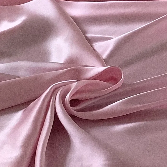 

Silk Fabric Pure Color Soteil Crepe Satin Plain