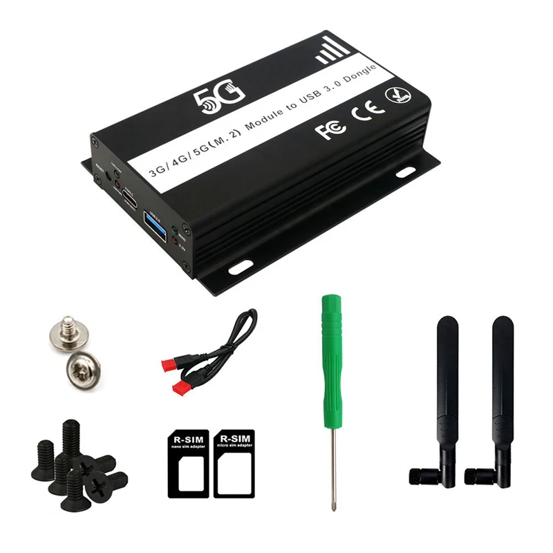 1 Set M.2 To USB 3.0 Adapter Wireless Card Converter With SIM Card Slot For SIM Micro-SIM Nano SIM 3G 4G 5G Module