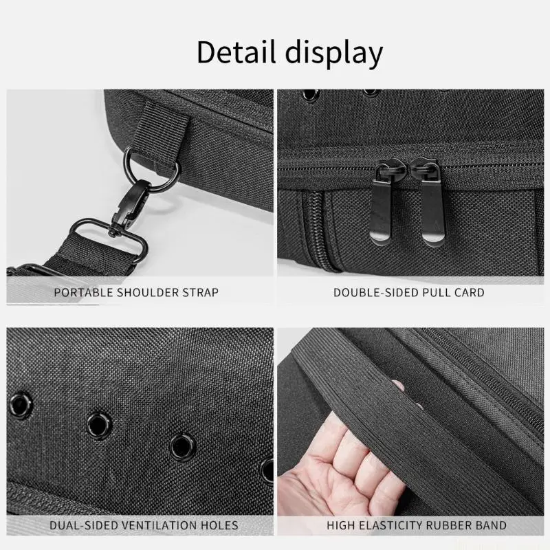 31BE Travel Outdoor Use Handbags Durability Hard Shell Portables Hat Carriers for Household Camping