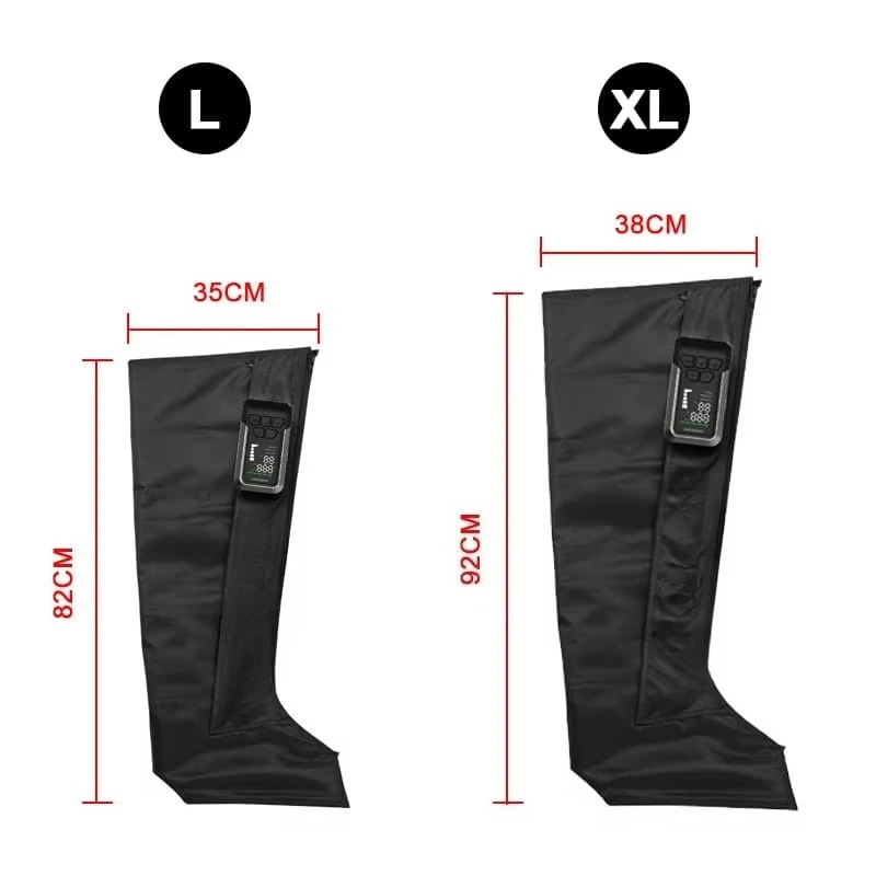 Compressor Leg Massager Relaxation Circulation Leg Compression Therapy Massage Cair for Better Leg Health