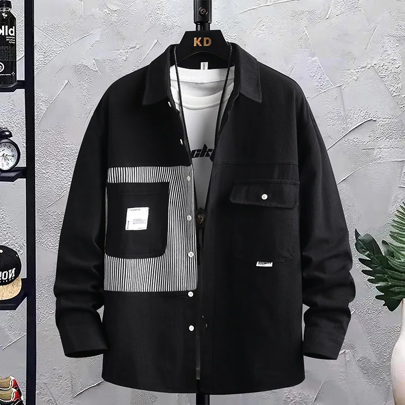 2024 Spring new arrival fashion coat male high quality casual jacket men,autumn men's casual hooded jackets,size M-4XL