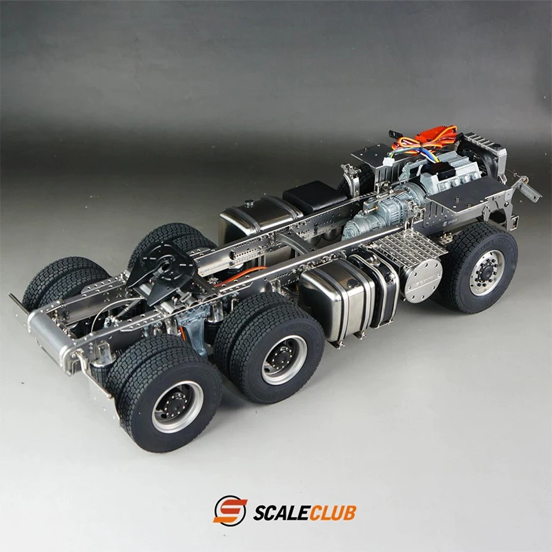 Scaleclub tamiya 1/14 R620 730 upgrade 6x6 6x4 metal chassis