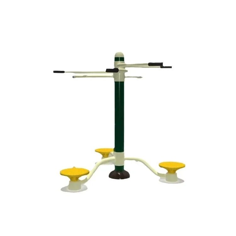Outdoor Fitness Equipment Steel Pedestal Twist for Park and Community Square Adult  Training Sports Animation
