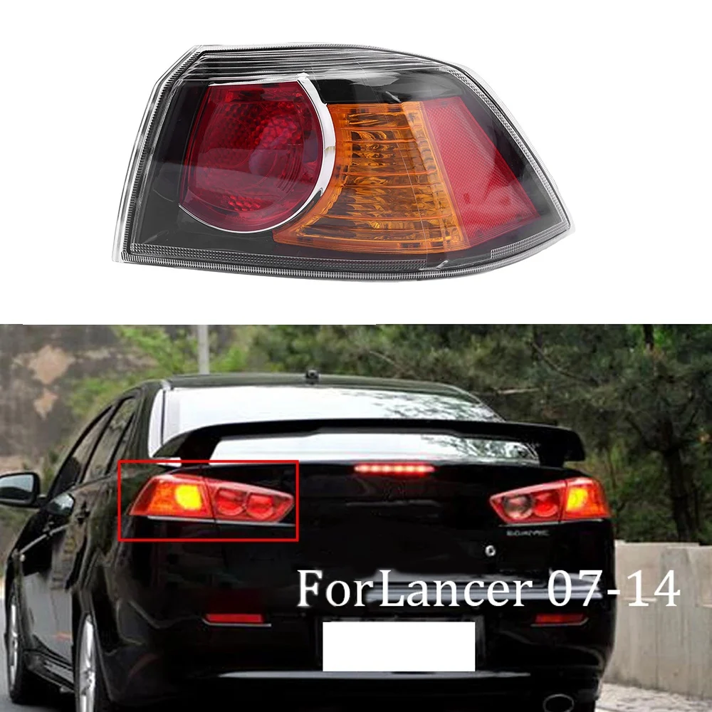 Car Outer Side Tail Light Rear Brake Light Turn Signal Lamp for Mitsubishi Lancer-EX EVO 10 07-14