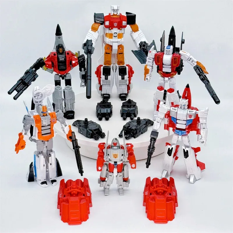 

Трансформация HZX Superion IDW 6 в 1 haizhixing H903 NO BOX Наборы экшн-фигурок Игрушки-роботы KO 6in1 Подарок для мальчиков