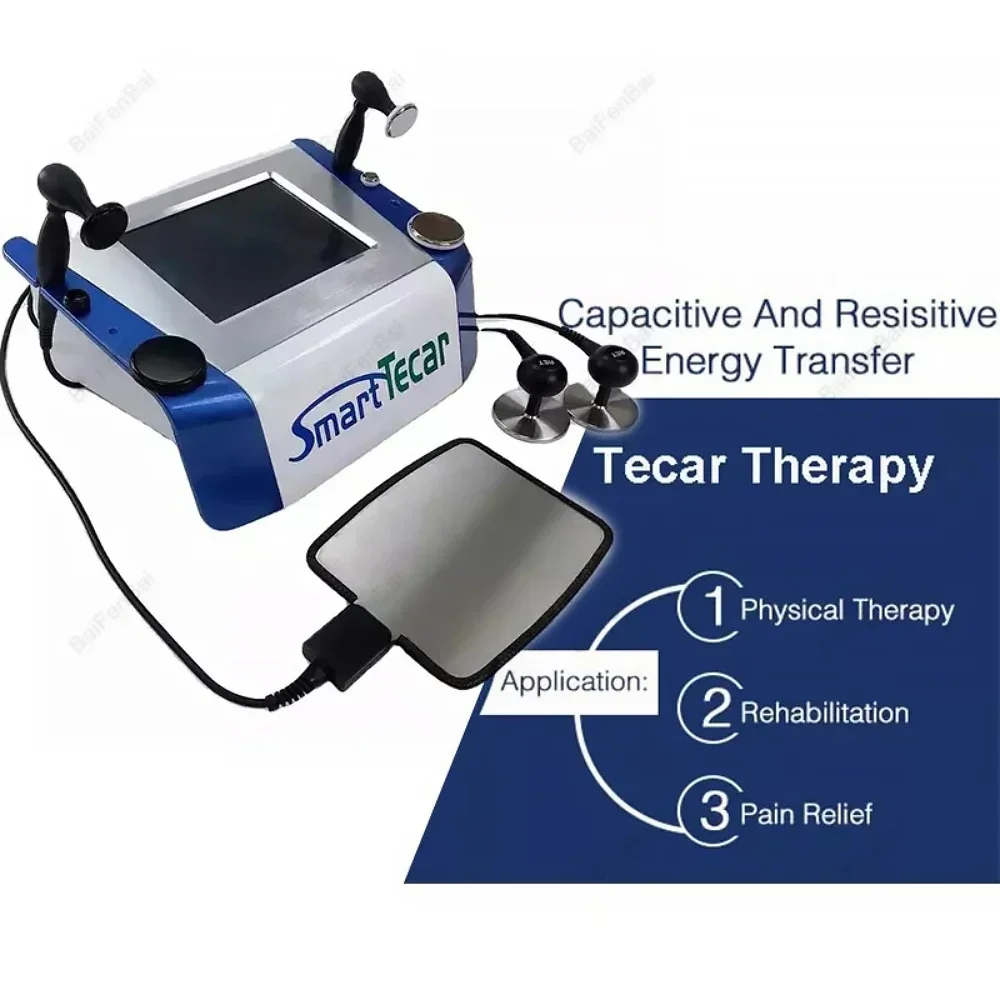 ยุโรปที่มียอดขายสูงสุดสมาร์ท Tecar อุปกรณ์กายภาพบําบัด Cet Ret Tecar Therapy เครื่อง RF Diathermy