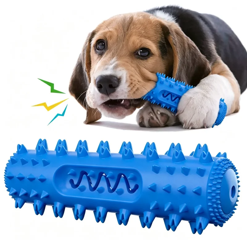 Fun Leak‑Proof Dog Teething Toy Chew Stick Bite‑Resistant Pet Teething Stick for Dog Oral Health Interactive Indoor Outdoor Play