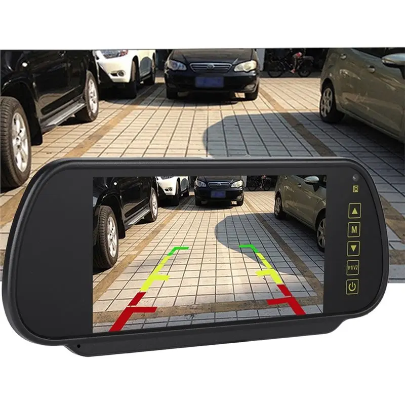 B03B-Backup Camera Monitor 7 Inches LCD Display For Rear View Mirror For Car Parking Assistance Screen