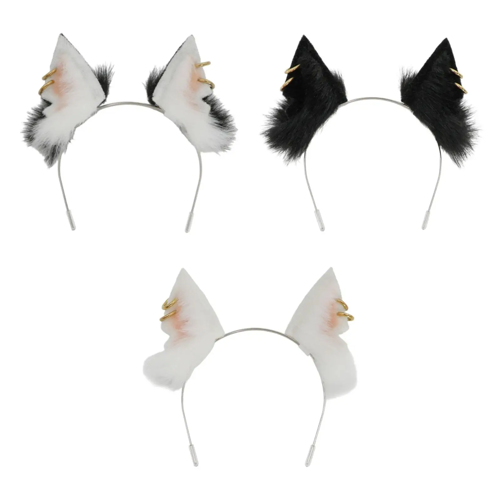 動物の耳カチューシャヘアアクセサリー犬耳帽子装飾かわいい人形コスチュームカーニバルロールプレイ面白いギフトドレスアップダンス