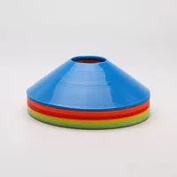 1A-10Pcs football cone plate football training plate agile practice field marking sports training equipment