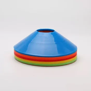 1A-10Pcs football cone plate football training plate agile practice field marking sports training equipment
