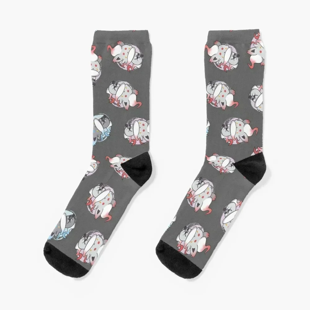 

Hisuian Zorua Seamless Pattern Socks cool Argentina custom sports Rugby Socks For Men Women's