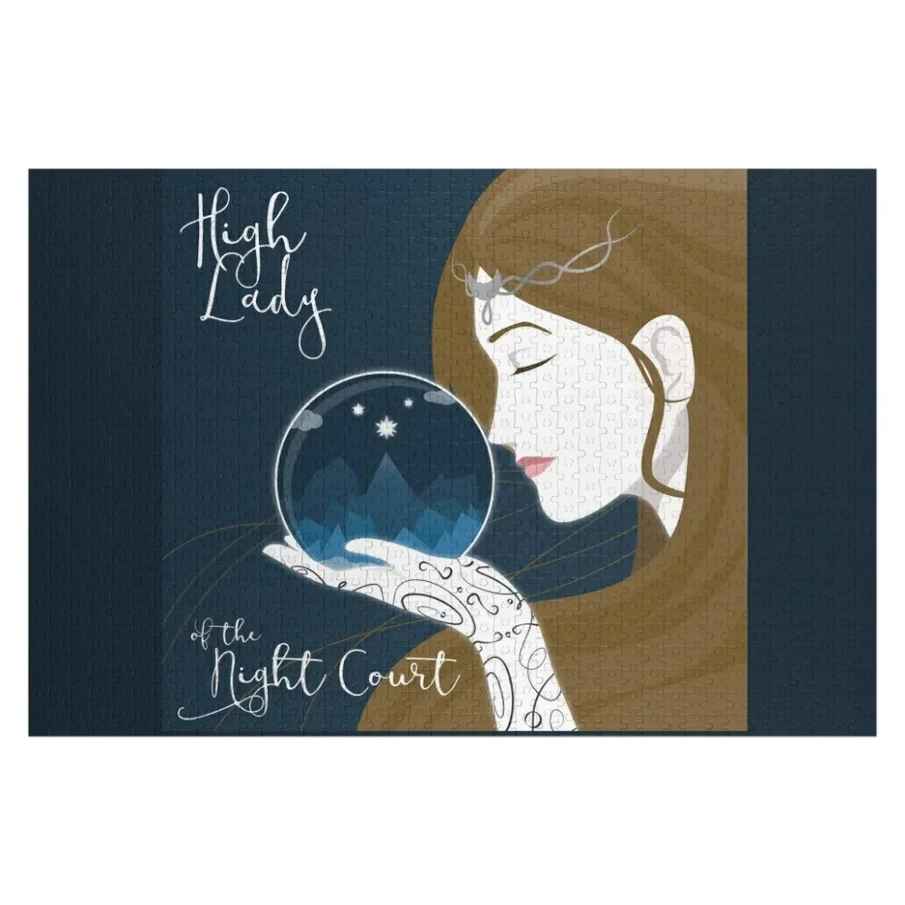 Feyre - NightCourt Rompecabezas Anime Rompecabezas de juguete personalizado para niños