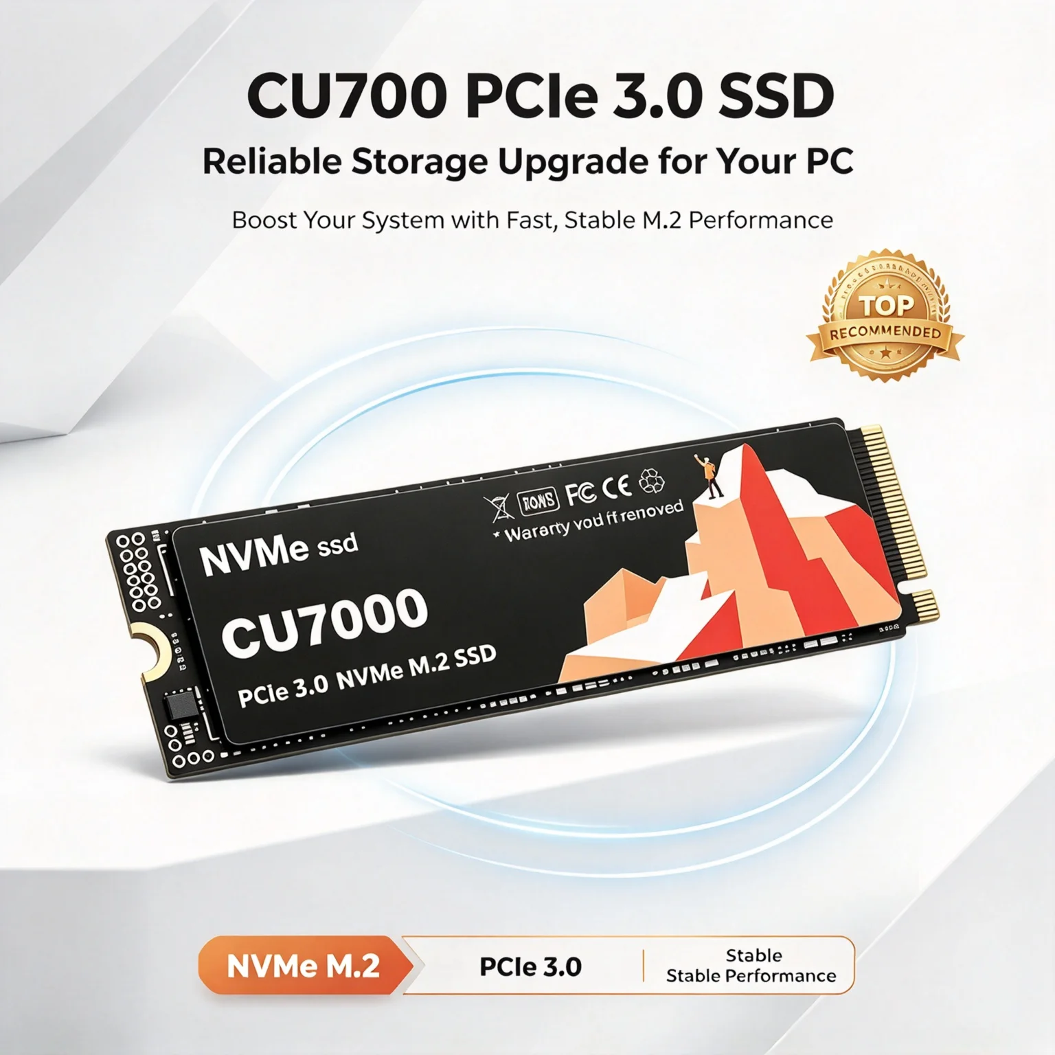 CU7000 NVMe SSD Storage, 4TB/1TB/2TB, Fast Internal Solid State Drive, Gaming Laptops, Desktops, Pro Speed Core. Ultra Plus.