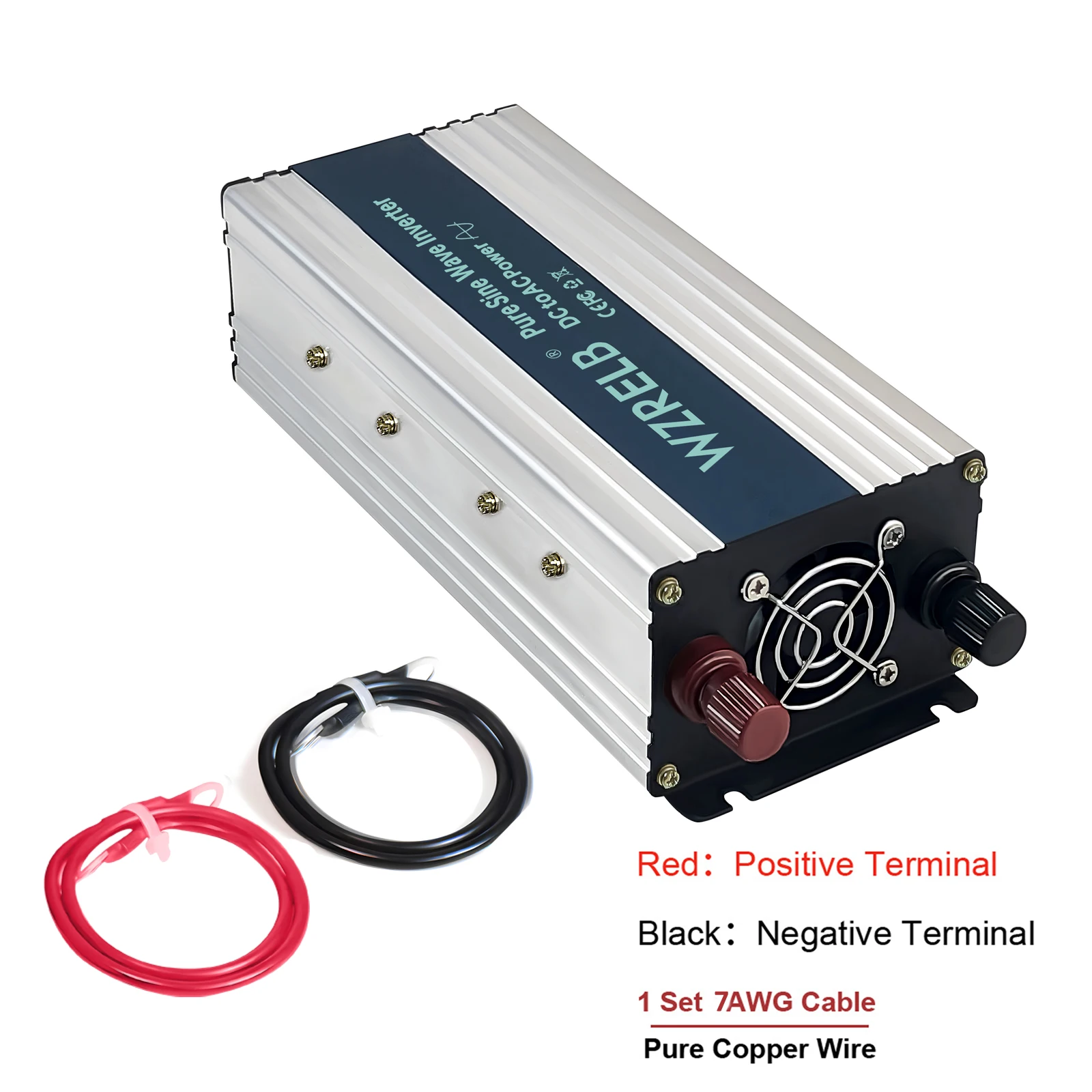 800W Solar Inverter Pure Sine Wave Power Bank Battery 12V/24V/36V/48V/72V/96V/110V DC to AC 110V/120V/220V/230V/240V Converter