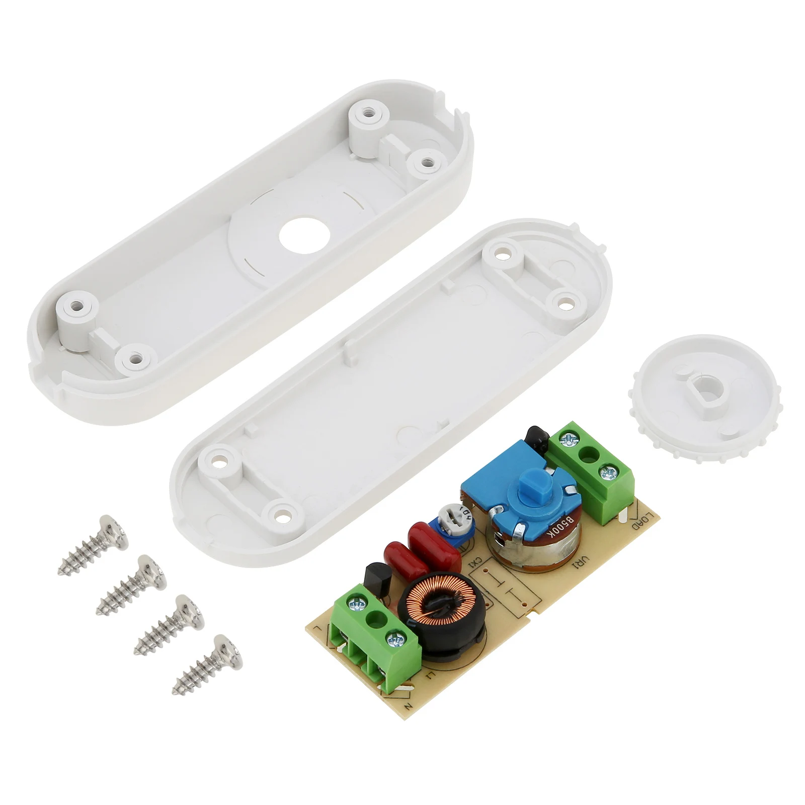 LED Dimmer Switch Full Range Rotary, Interruptor de lâmpada inline para mesa, Lâmpadas halógenas, Interruptor dimmer