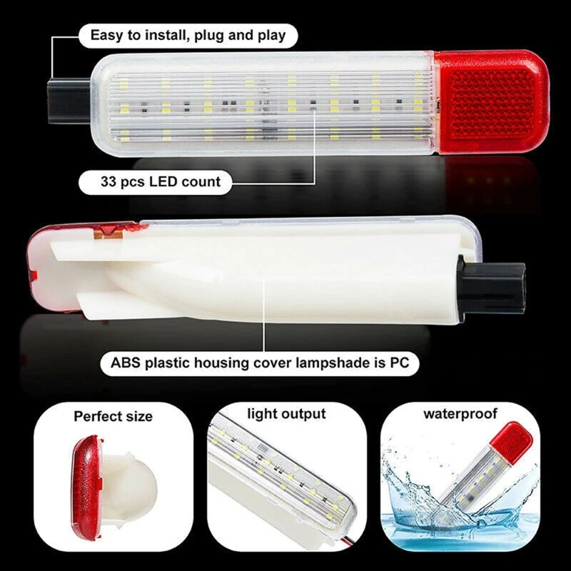 LED Courtesy Door Light for Silverado Suburban Car Lights Led Footwell Step Lamp Dropshipping